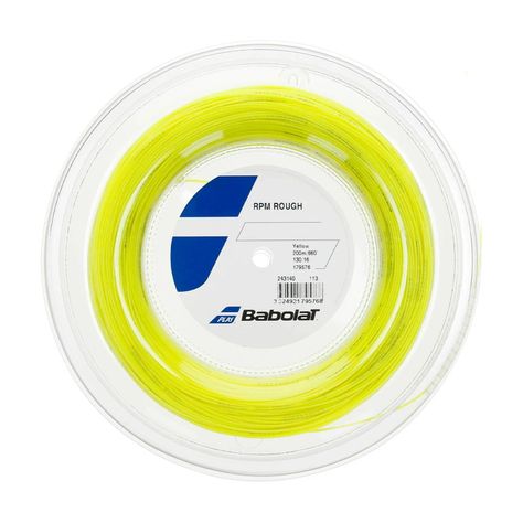 Rollo De Cuerda Babolat Rpm Rough Amarillo 1.25 - 200m-0