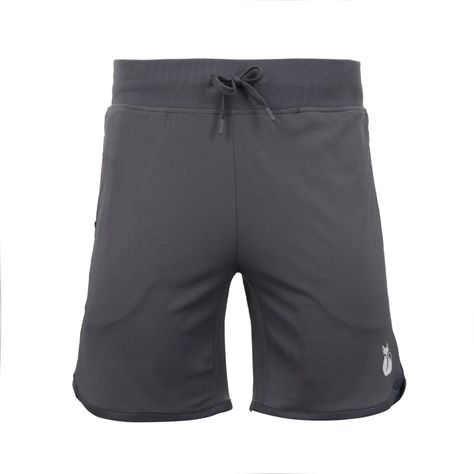 Short Tilki Teknik Gris Tenis Padel-1