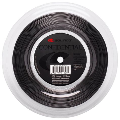 Rollo De Cuerda Solinco Confidential 1.25 - 200m-0