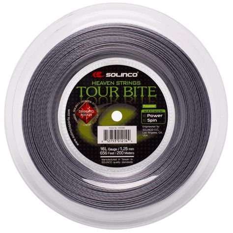 Rollo De Cuerda Solinco Tour Bite Diamond Rough 1.25 - 200m-0