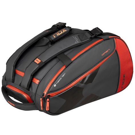 Bolso Paletero Nox Open Series Negro/Rojo-0