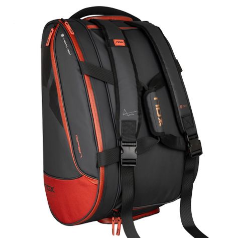 Bolso Paletero Nox Open Series Negro/Rojo-2