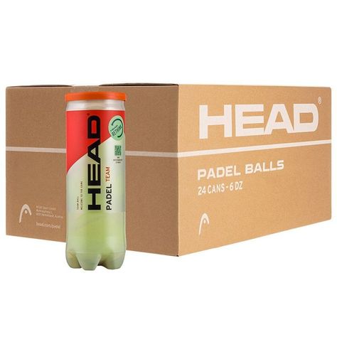 Caja de Pelotas Head Padel Team X3 - 24 Tarros-0