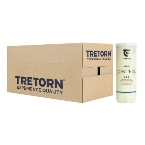 Caja de Pelotas de Tenis Tretorn Serie+ Control X3 - 24 Tarros-0