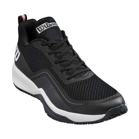 Zapatilla Wilson Rush Pro Lite Negra Tenis Padel-1