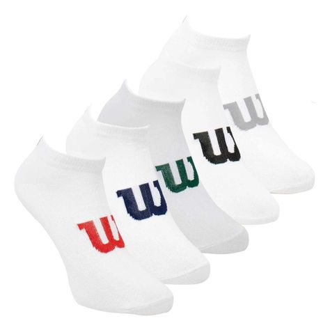 Calcetín Deportivo Wilson Blanco W - 5 Pares-0