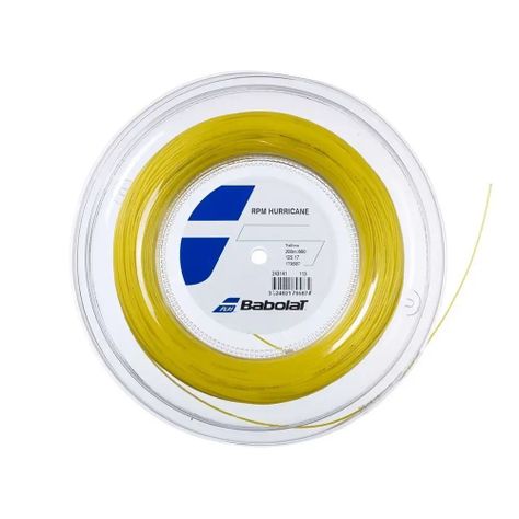 Rollo De Cuerda Babolat Rpm Hurricane Amarillo 1.25 - 200m-1