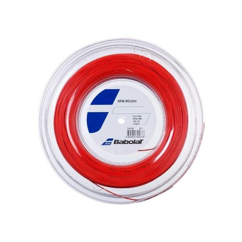 Rollo De Cuerda Babolat Rpm Rough Rojo Fluor 1.25 - 200m-0