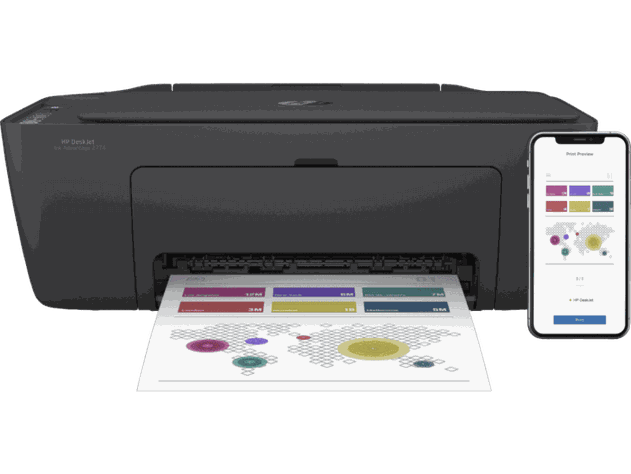 Impresora HP DeskJet Ink Advantage 2774-1