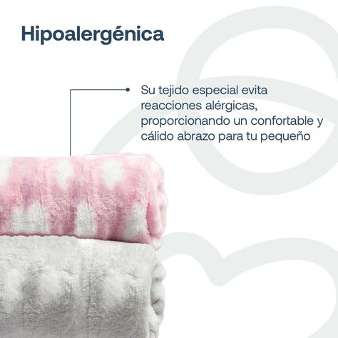 Pack 2 Mantas Bebe Hipoalergénica 100*80 cm Rosa Bebesit-2