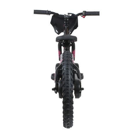 Bicicleta Moto Eléctrica E-Bike BeRide Aro 16 Rosada-6
