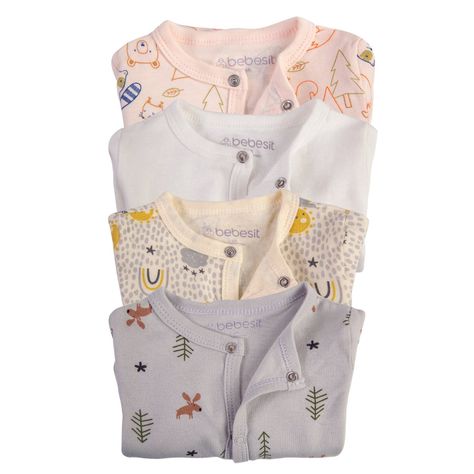 Pack de 4 Pijamas Bebés 18-24M-3