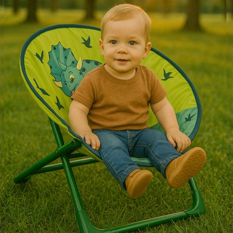 Silla Plegable Fun Seat Dinosaurio Bebesit-5