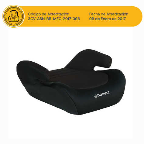 Alzador Booster Negro Bebesit-5