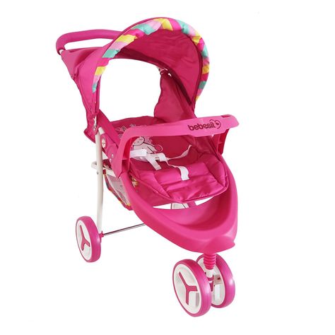 Coche de Juguete para Muñeca Jogger Unicornio Bebesit-0