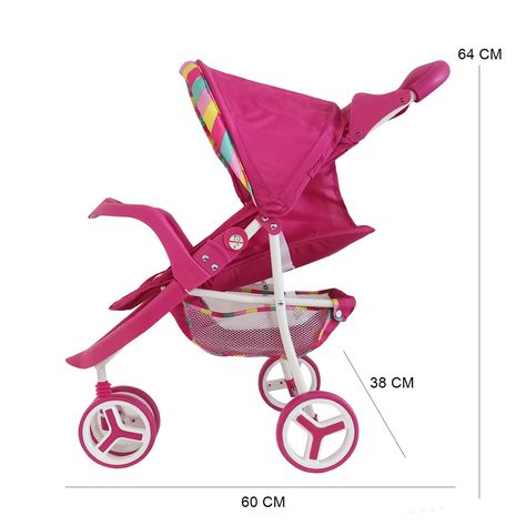 Coche de Juguete para Muñeca Jogger Unicornio Bebesit-4