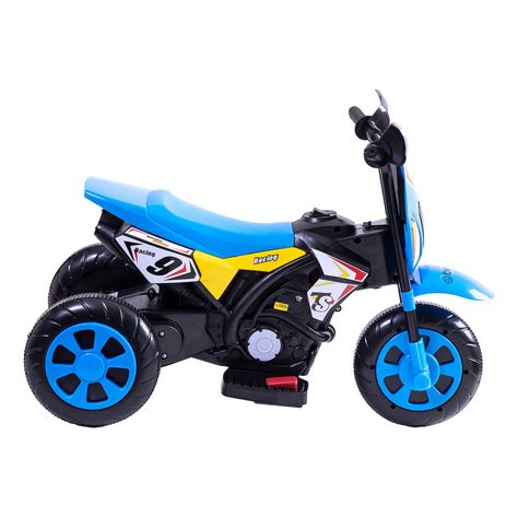 Moto Eléctrica Cross Azul Bebesit-3