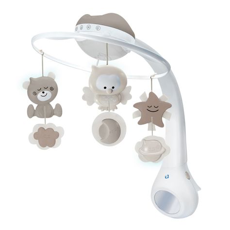 Movil para Bebé 3-1 Projector Beige Infantino-0