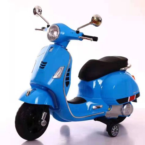 Moto a Batería Scooter II Azul Bebesit-1