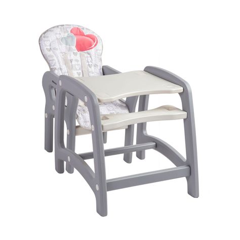 Silla de Comer Kinder SX Rosada Bebesit-2
