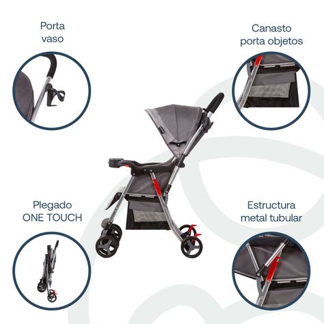 Coche Paseo y Cuna Twister SX Gris Bebesit-3