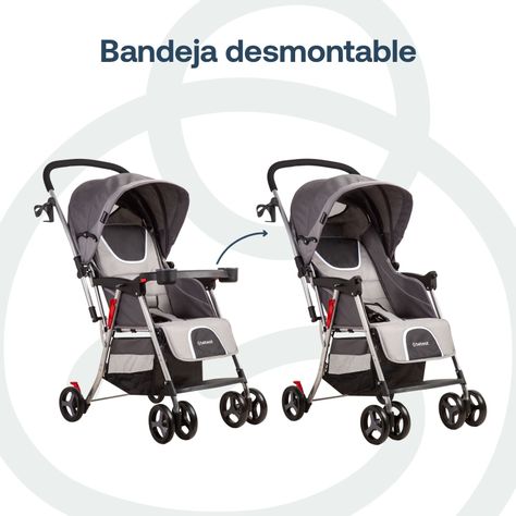 Coche Paseo y Cuna Twister SX Gris Bebesit-4