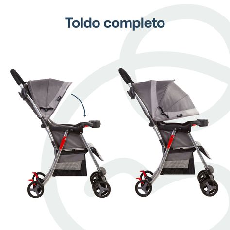 Coche Paseo y Cuna Twister SX Gris Bebesit-5