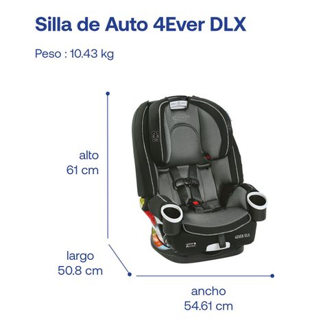Silla de auto Bebe Graco convertible 4ever Fairmont DLX-9