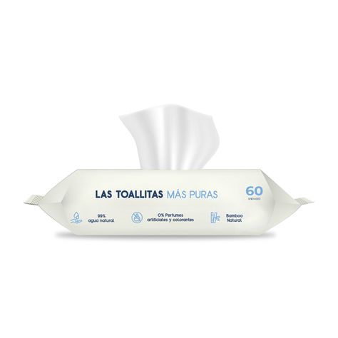 Toallas Húmedas Bewater Bebesit - Bolsa 4x60 Unidades-5