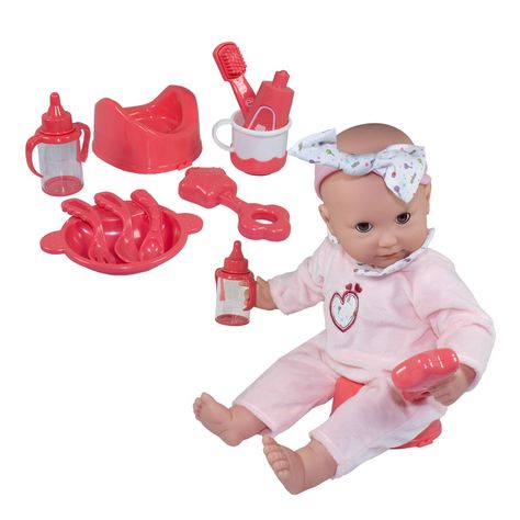 Muñeca Bebe Olivia 42cm con accesorios-1