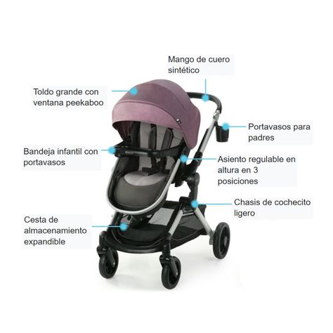 Coche Travel System Modes Nest Norah Graco-2