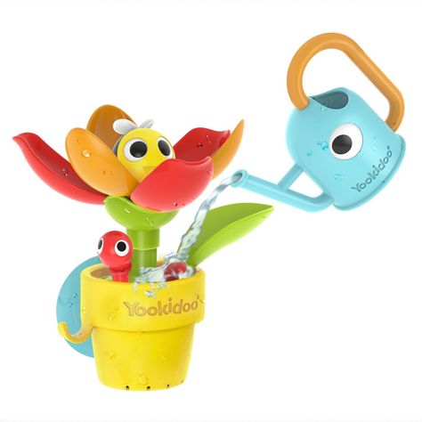 Juego de Baño Abejita de Agua Infantil Bebé Niño Niña Tina Yookidoo-0