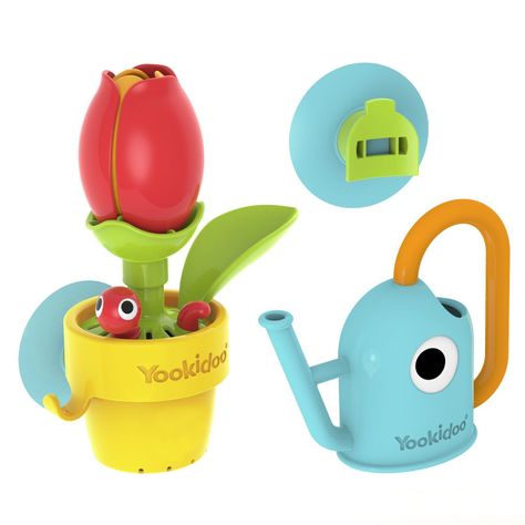 Juego de Baño Abejita de Agua Infantil Bebé Niño Niña Tina Yookidoo-1