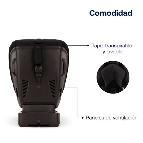 Silla de auto Nuna convertible RAVA Caviar-5