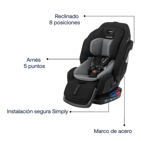 Silla Auto Convertible Nuna Exec Caviar-3