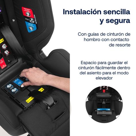 Silla Auto Convertible Nuna Exec Caviar-5