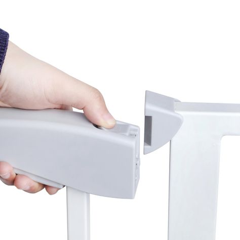 Reja de Seguridad Bebe Puerta Mascota Doble Seguro 75-82 cm-1