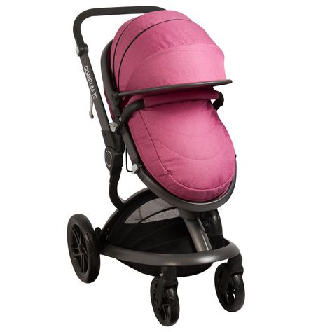 Coche Travel System Quantum Rosa Bebesit-2