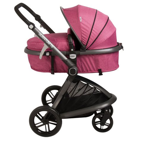 Coche Travel System Quantum Rosa Bebesit-4