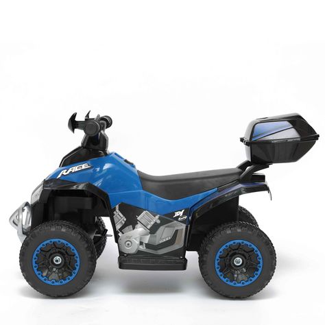 Cuadrimoto a Batería Quad Lx Azul Bebesit-1