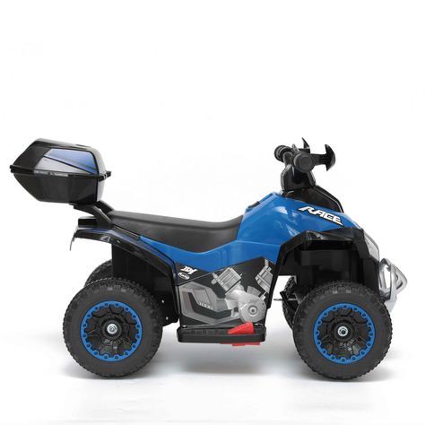 Cuadrimoto a Batería Quad Lx Azul Bebesit-3