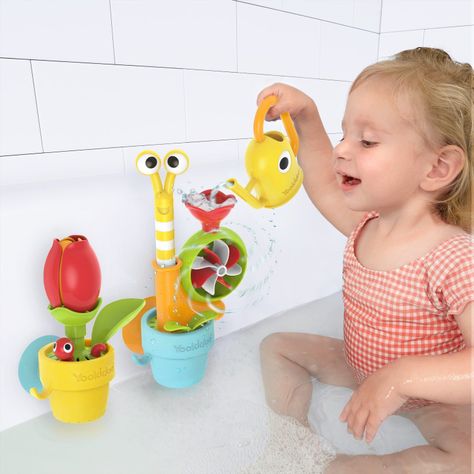 Juego de Baño Caracol y Abejita Infantil Bebé Niño Niña Tina Yookidoo-5