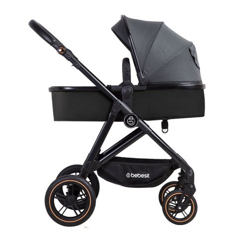 Coche Cuna Paseo Street Gris Bebesit-3