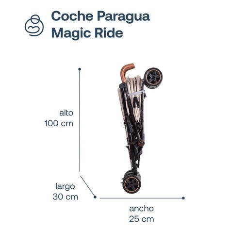 Coche Paragua Magic Ride Beige Bebesit-7