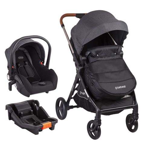 Coche Travel System Mars LX Gris Bebesit-0