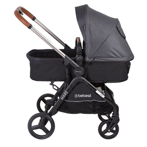 Coche Travel System Mars LX Gris Bebesit-1