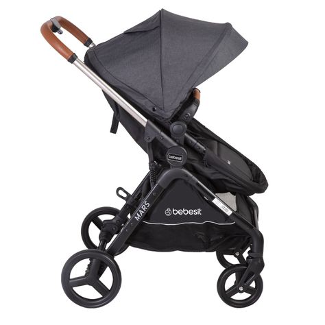 Coche Travel System Mars LX Gris Bebesit-6