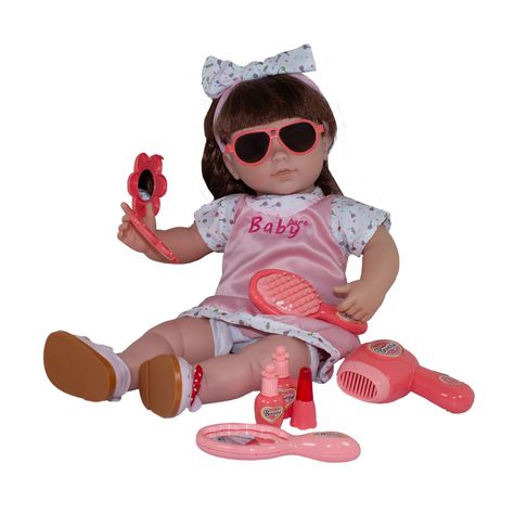 Muñeca Bebe Lily 42cm con accesorios-2
