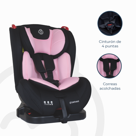 Silla de Auto Convertible Ara Next Rosa-4