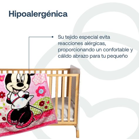 Cobertor de Cuna Minnie Rosado Disney-2